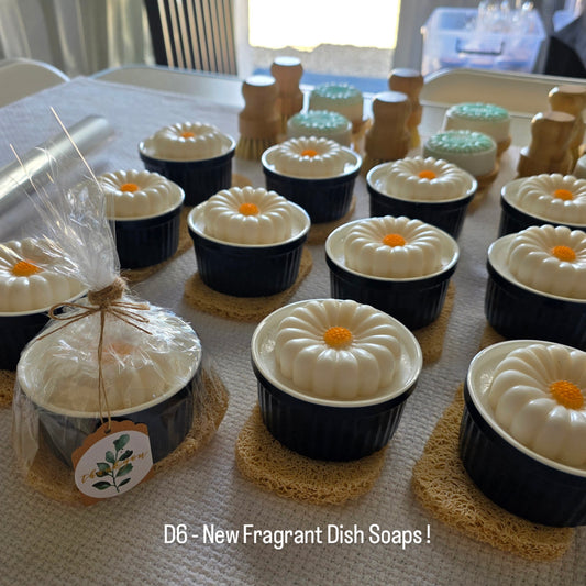 Farmhouse Style Dish Soap Set - Goat's Milk